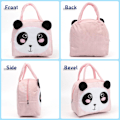 Miniatyrbilde 5 av 7: Matboks for barn, jenter, gutter, elever, gjenbrukbar tegneserie-isolert matboks, små sammenleggbare vanntette matbokser for reise, piknik, skole Light Pink Panda