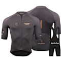 Miniatyrbild 3 av 5: PNS Cykeltröja för män Kortärmad Andningsbar MTB Cykel Sommar Svart Cykelkläder Maillot Ropa Ciclismo Uniform Set 6 4XL 6