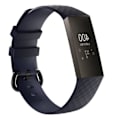 Pikkukuva 2 / 4: (L) Silikoninen Vaihtokellohihna Fitbit Charge 3 Fitness Activity 3 - Tummansininen