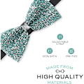 Miniatyrbillede 2 af 5: Rhinestone slips for mænd - Forudbundet sequin slips med justerbar længde - Bredt udvalg af farver tilgængelige