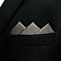 Miniatyrbild 5 av 5: Herrslips, enfärgad mörkbrun chokladsilke, klassisk