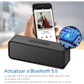 Miniatyrbild 4 av 5: Bärbar Bluetooth-högtalare, Trådlös Bluetooth 5.0-högtalare med 3D Hi-Fi Stereo Bass, Inbyggt 1500 mAh Batteri, 12 Timmars Speltid