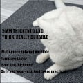 Miniatyrbild 7 av 7: DIY Klätterkatt Repbräda, Katt Repmatta, Repmatta, Kattmöbelskydd, Trimbart Självhäftande (Mörkgrå, 30x100cm)