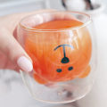 Miniatyrbillede 5 af 8: Bjørnekop Søde krus til kvinder Glas Dobbeltvægget isolerede glas Espresso kop, Kaffe kop, Tekop, Mælkekop, Bedste gave Happybear