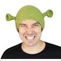 Pikkukuva 3 / 3: Unisex Shrek-pipo - Käsintehty lämmin ja kestävä pipo - Villainen talvipipo miehille ja naisille - Vihreä