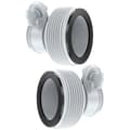 Miniatyrbillede 1 af 4: 2 stk. filterpumpe interface adapter til INTEX slangeadapter 1,25in til 1,5in