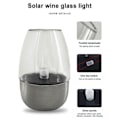 Miniatyrbild 2 av 8: Solcellslampa LED-ljus CAPPING TRANSPARENS CAPPING Capping transparens Capping transparency Capping transparency