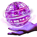 Miniatyrbild 1 av 6: Smart sensor boomerang hover ball, flygande spinner med oändliga tricks, coola leksakspresenter för pojkar och flickor tonåringar inomhus utomhusleksaker purple