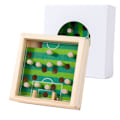 Miniatyrbillede 1 af 7: Træ labyrint brætspil Montessori legetøj marmor labyrint voksne børn og teenagere intelligens kugle kugle balance koncentrationsspil pædagogiske legetøj football
