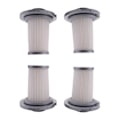 Miniatyrbillede 3 af 5: 4 stk. HEPA-filtre til ZR009005 til X-Force Flex 8.60 ledningsfri støvsuger reservedele som vist