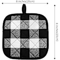 Miniatyrbild 3 av 5: Paket med Julugnshandskar, Värmebeständiga Köksugnshandskar, Isoleringsplattor, Ugnshandskar, Isoleringsplattor för Matlagning och Bakning i Köket