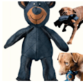 Miniatyrbilde 4 av 4: Unbreaka-Bear Mighty Bear - Tyggeleke for hunder med sterk tyggeevne blue