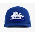 Miniatyrbild 2 av 2: Aime Leon Dore Unisphere Hatt Unisex Broderad Justerbar Basebollkeps, Andningsbar Par Amerikansk Retro Royal Blue