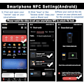 Miniatyrbilde 4 av 8: Skaplås, Smarte NFC Elektroniske Låser for Skuff, Skjult Kortlås for Treskap Kjøkkenskap Matbod Møbler (Android IOS)
