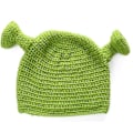 Pikkukuva 1 / 3: Unisex Shrek-pipo - Käsintehty lämmin ja kestävä pipo - Villainen talvipipo miehille ja naisille - Vihreä