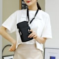 Miniatyrbillede 6 af 7: Lille Crossbody Pung Telefon Taske Dame Mini Crossbody Pung
