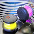 Miniatyrbillede 2 af 4: RGB lys Bluetooth audio Farverig atmosfære lampe, stationær computer udendørs små bærbare stereo bluetooth højttalere,