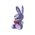 Miniatyrbild 4 av 5: Mardröm Bonnie Plysch 7 tum, 5 Nights at Freddy's Plyschleksaker, Gosedjur för Barn (Lila Bonnie Kanin)