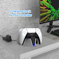 Miniatyrbilde 4 av 4: Ps5-kontroller Dual Quick Charger Trådløs Ladestasjon For Ps5 Controller Gamepad Lader