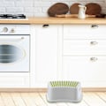 Miniatyrbillede 6 af 6: Robust badeværelsestrin, praktisk skridsikker toiletstige i hvid og grøn til børn, alsidig trin (grøn)