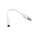 Pikkukuva 2 / 2: DAC USB C - 3,5 mm AUX -sovitin kuulokkeille ja kaiuttimille, valkoinen