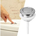 Miniatyrbillede 2 af 5: Trykknap til skylleknap, 38 mm trykknap til badeværelse og toilet Vandbesparende enhed - Velegnet til toiletcisternen