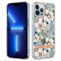För iPhone 15 Pro Max Blommor och Växter Serie IMD TPU Mobilskal