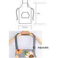 Miniatyrbillede 5 af 7: Køkkenforklæder til kvinder og mænd 2-pak justerbar vandtæt madlavningsforklæde med lommer, kokkeforklæder til madlavning bagning havearbejde grill 2stk 2pcs sunflower pattern aprons