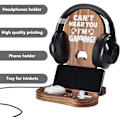 Miniatyrbild 3 av 7: Gamer-gåvor för tonårspojke, spelrumsdekor för män, bästa presenter till son, pojkvän, make, träheadsetstativ för spelbord