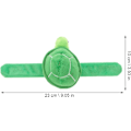 Miniatyrbild 7 av 7: 3 st Turtle Slapping Armband Plysch Hug Slapping Armband Barnkalas Present Tillbehör Snap Snap Snap Ring