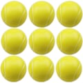 Miniatyrbilde 1 av 5: Myke skumtennisballer, 12 stk. høye sprett skumballer, myke baller innendørs og utendørs sportssvamp tennisballer for barn (gul) - Xin