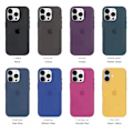 Pikkukuva 6 / 6: Sopii iPhone 16 -sarjan nestesilikoonista matkapuhelinkuorelle, yhteensopiva MagSafe-matkapuhelinasetin kanssa, jossa on värähtelyääni-animaatio Full Moon Red iPhone 16plus