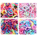 100 mjuka hårband, hårband, hårband MultiColor NR 1 NR 1