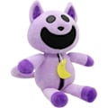 Pikkukuva 1 / 4: DB CatNap Poppy Playtime, 30 cm, Hymyilevä Critter, CatNap-pehmolelu, Hauska hymyilevä Critter, Pehmolelut faneille, Pojille, Tytöille