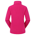 Miniatyrbilde 2 av 3: Dame Classic Fit Full-Zip Myk Fleecejakke Rosa L