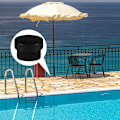 Miniatyrbild 5 av 6: 4 st Pool Paraply Stabilisator Adapter Gängad Adapter Hylsor Pool Paraply Hylsa Paraply Stolpe Stabilisator 1 3/4\"