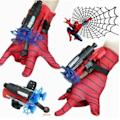 Miniatyrbilde 1 av 4: Spiderman Nett Skyter Launcher Leke Hansker Dart Rollelek for Barn