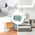 Miniatyrbillede 5 af 6: TV-formet servietholder med multifunktionel opbevaringsboks til køkken, soveværelse og kontor. green