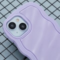 Pikkukuva 5 / 6: iPhone 15 Puhelinkotelo Aaltoileva Kuvio Violetti