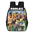 Miniatyrbild 1 av 3: 3D Roblox skolryggsäck skolväska barn pojke flicka Pattern 8