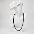 Pikkukuva 4 / 7: Miesten helminauha | Miesten helminauha | Jalokivi Healing Crystal -kaulakoru Ojo de tigre negro/marrón