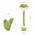 Miniatyrbillede 6 af 6: Gua Sha Massage Kit Large Advanced - Grøn Grøn