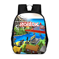 Miniatyrbild 1 av 3: 3D Roblox skolryggsäck skolväska barn pojke flicka Pattern 7