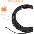 Pikkukuva 3 / 5: 3mm x 1m Bungee-köysi, Vahva Bungee-köysi Kiinnitykseen, Bungee-köysi Veneisiin, Leirintään, Perävaunuihin, Kengännauhoihin, Käsitöihin, DIY-projekteihin