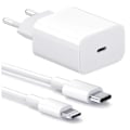 Miniatyrbillede 2 af 5: Oplader til Apple - Hurtigoplader 20W, Apple-stik, Adapter + 2m Kabel Hvid, Flere Størrelser Tilgængelige (Flere kombinationer tilgængelige) Apple interface 2pc