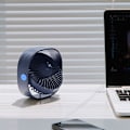 Pikkukuva 7 / 7: USB-minituuletin, kannettava USB-pöytätuuletin toimistoon/kotiin/matkustamiseen/leirintään - sininen