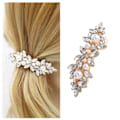 Pikkukuva 1 / 5: Rhinestone-helmihiuspidike Hiustapit Vintage-helmihiuspidike Kultakristallihiuspidike Morsiushiuspidike Hiustappi Koristeelliset hiusasusteet naisille