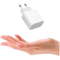 Miniatyrbillede 3 af 4: Oplader til Apple - Hurtigoplader 20W, Apple-stik, Adapter + 2m Kabel Hvid, Flere Størrelser Tilgængelige (Flere kombinationer tilgængelige) Apple interface 1pc