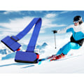 Miniatyrbillede 6 af 6: Snowboardholder - Udendørs Sports Ski Bindinger Håndholdte Snowboard Fastgørelsesstropper Velcro Dobbeltbrætstropper red