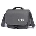 DSLR-kameraveske, crossbody, multifunksjonssett, utendørs håndbagasje, mørkegrå, medium Dark gray medium
